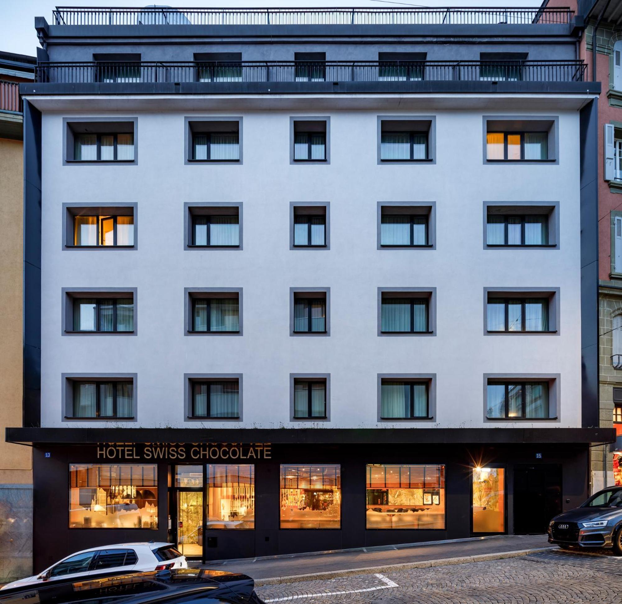 Swiss Chocolate By Fassbind Lausanne Hotel Exterior photo